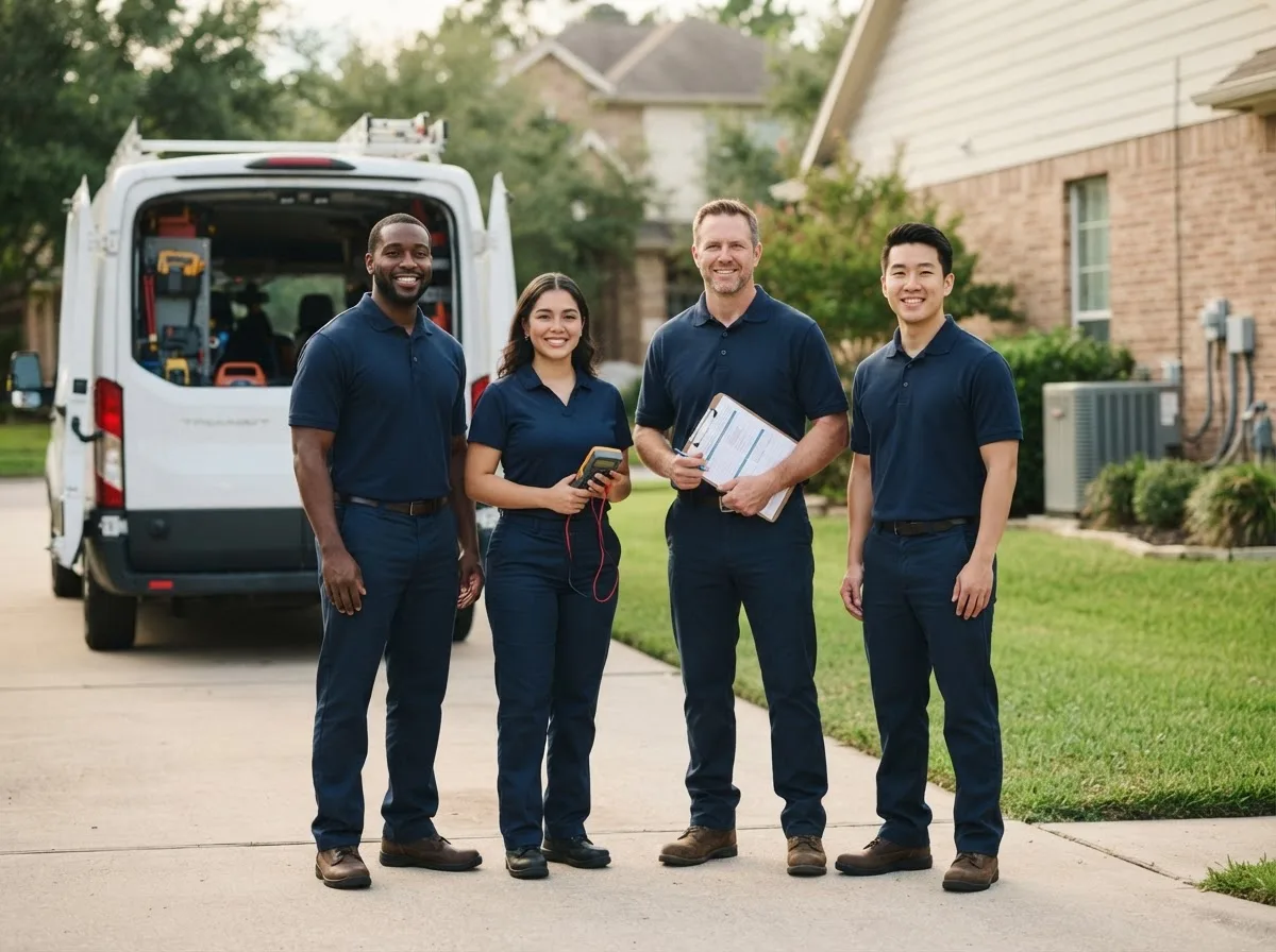 Certified HVAC technician near North English, IA